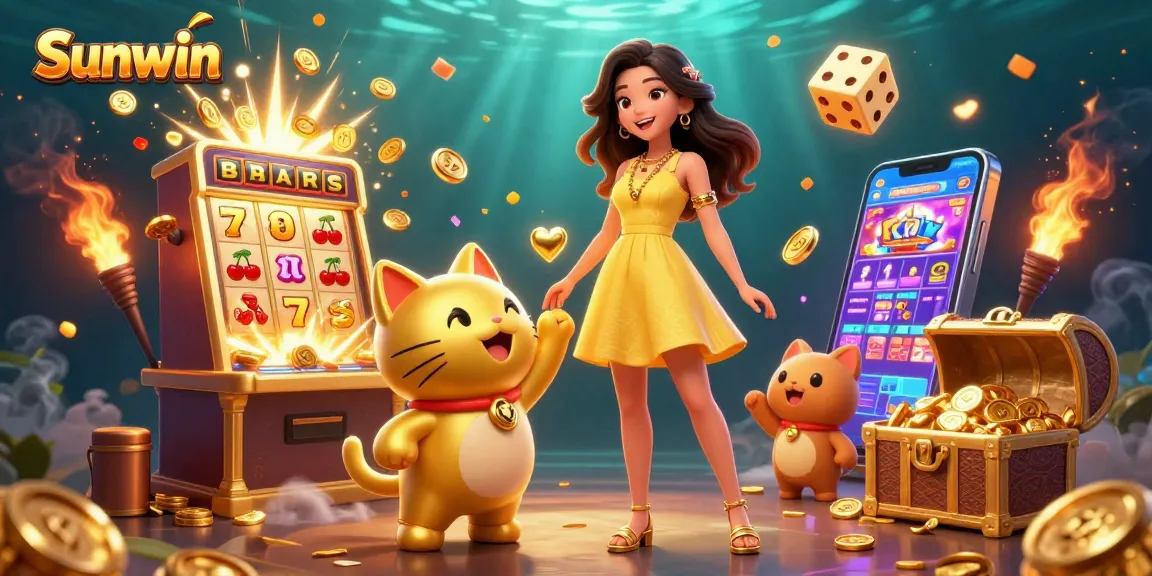 Experience thrill at Sunwin Casino with our vibrant slot games and rewarding interactions.