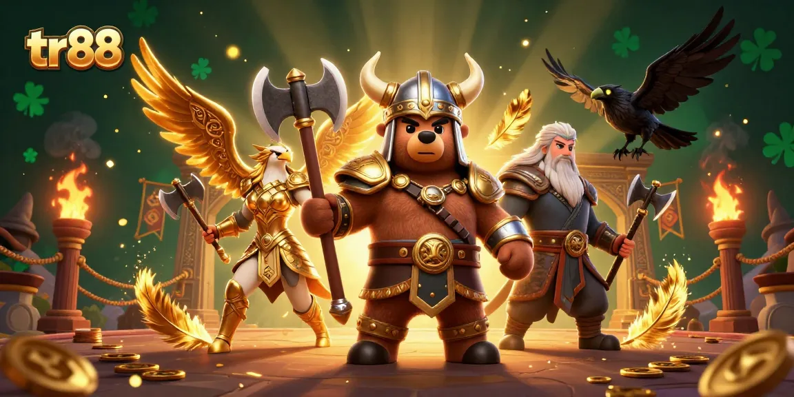 Engage with the thrilling world of tr88 featuring vibrant casino elements and captivating characters.
