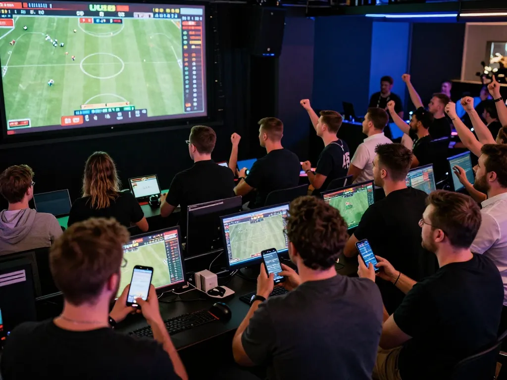 UU 88 sports betting event showcasing excited bettors engaging with live odds.