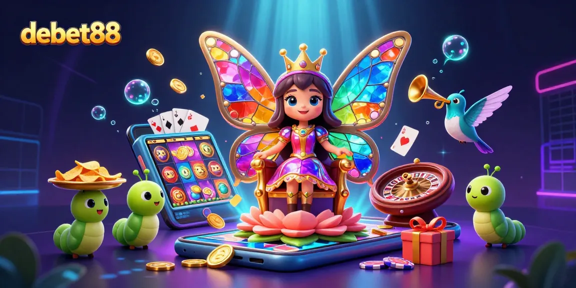 Engage with debet88's vibrant casino world featuring slots, games, and excitement.