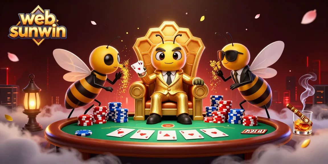 Engage in thrilling gameplay on web sunwin showcasing a vibrant casino scene with dynamic characters and rich visual elements.